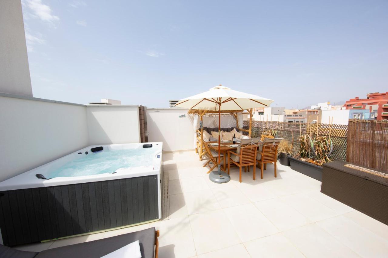 Medano4You Tina'S Jacuzzi Terrace Playa Chica El Médano Exterior foto